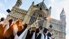 Awards Ceremony at the Cathedral