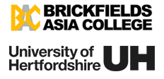 Brickfields Asia College and University of Hertfordshire logo