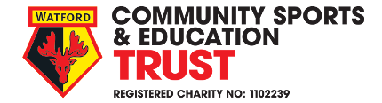 Watford FC community sports and education trust logo