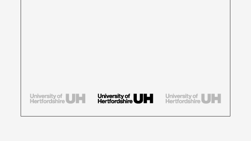 example of logo positioning