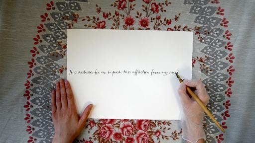 Hand written letter