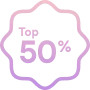 top percent 50