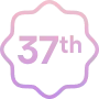 a roundel with the number 37