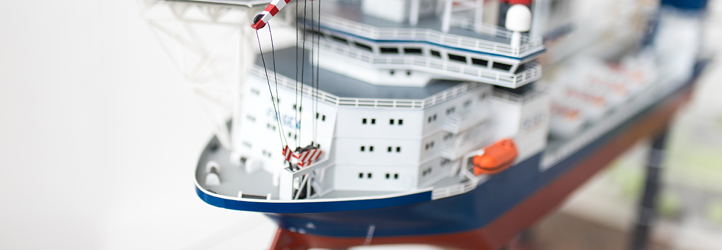 Model of ship