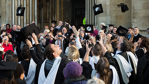 Graduates at Abbey