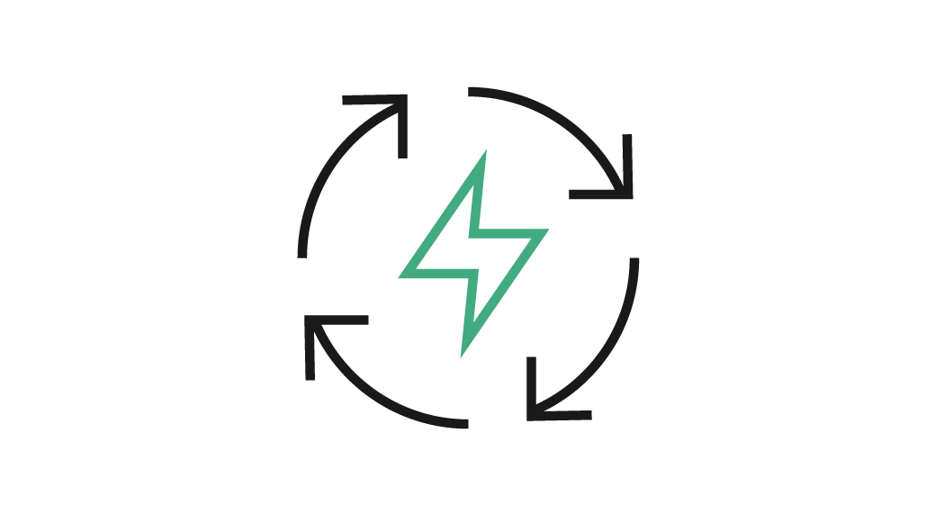 Energy efficiency icon