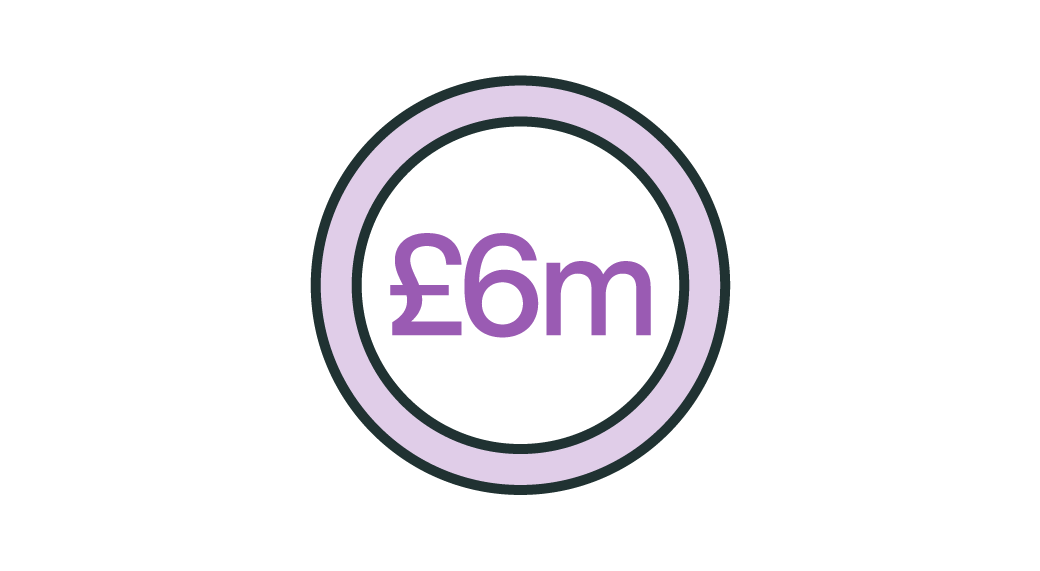 £6m icon