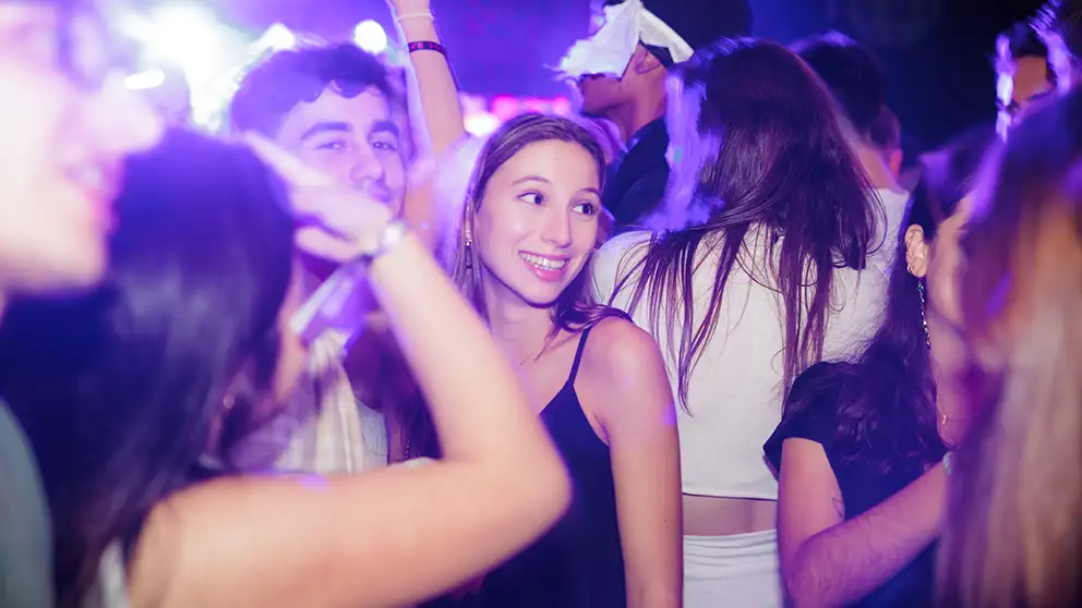 People dancing in The Forum nightclub