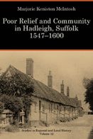 Poor Relief and Community in Hadleigh, Suffolk, 1547-1600