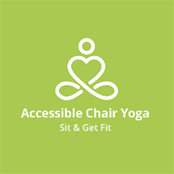 Accessible chair yoga logo