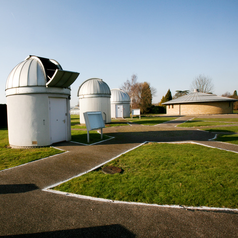Bayfordbury Observatory domes