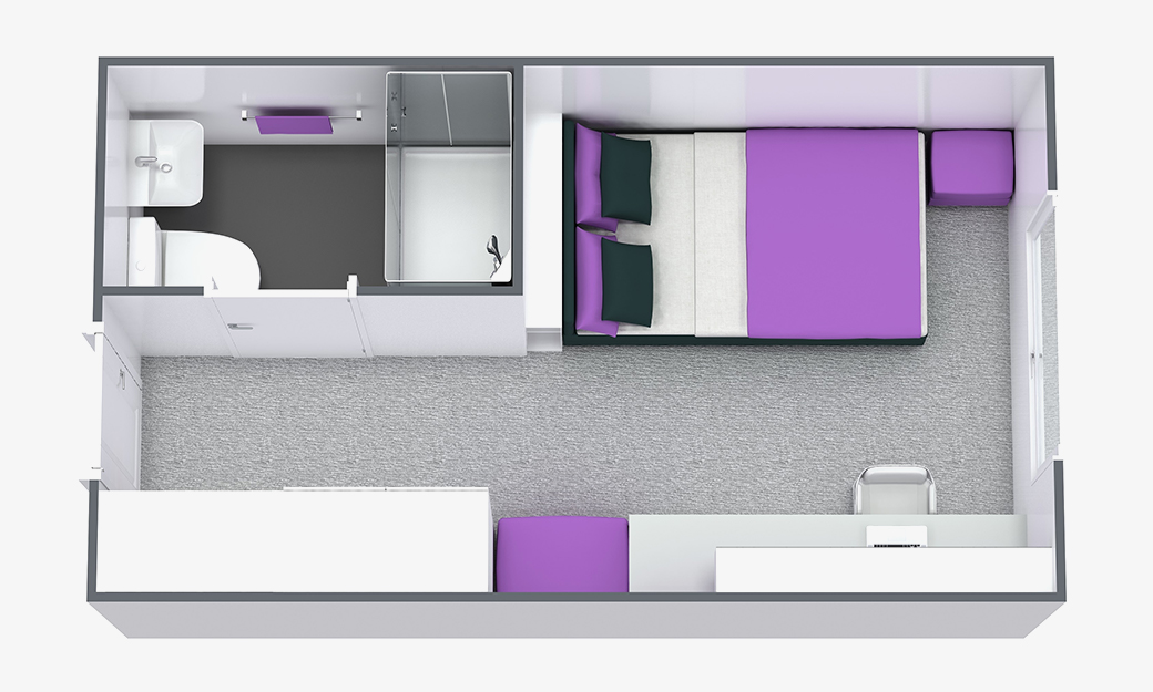 Enhanced bedroom aerial