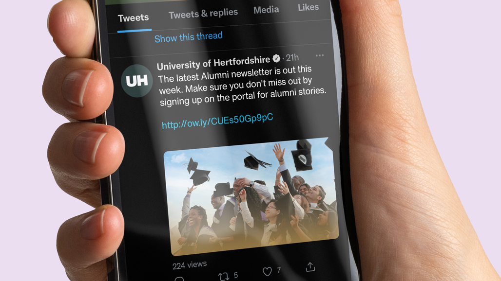 example of alumni social campaign