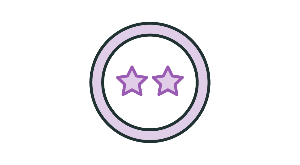 2 starts icon