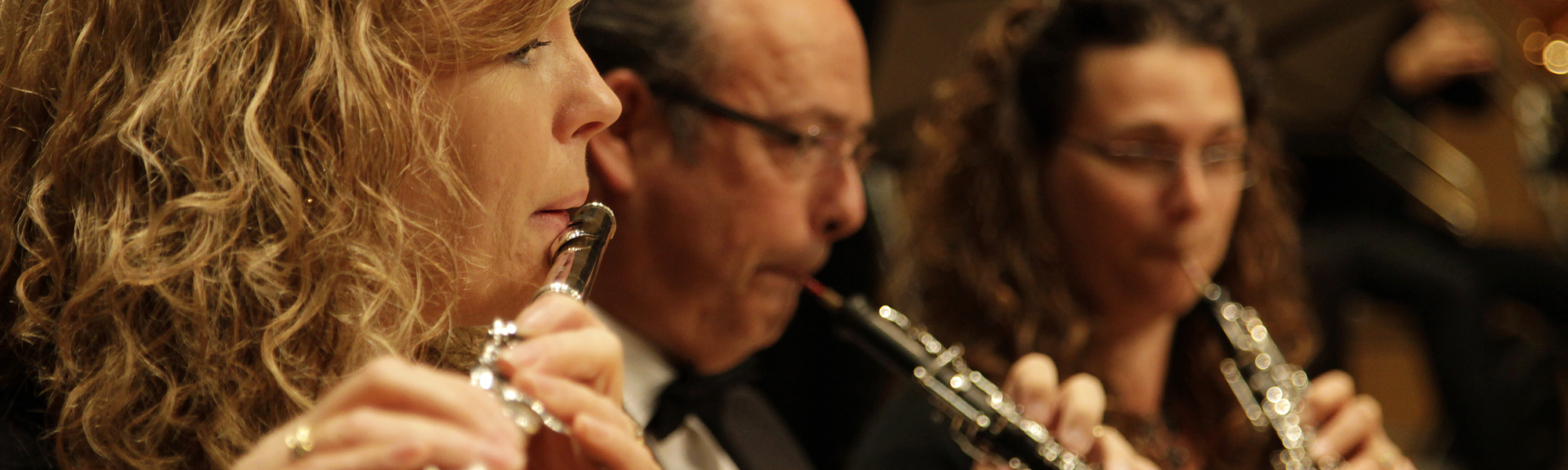 Orchestra playing