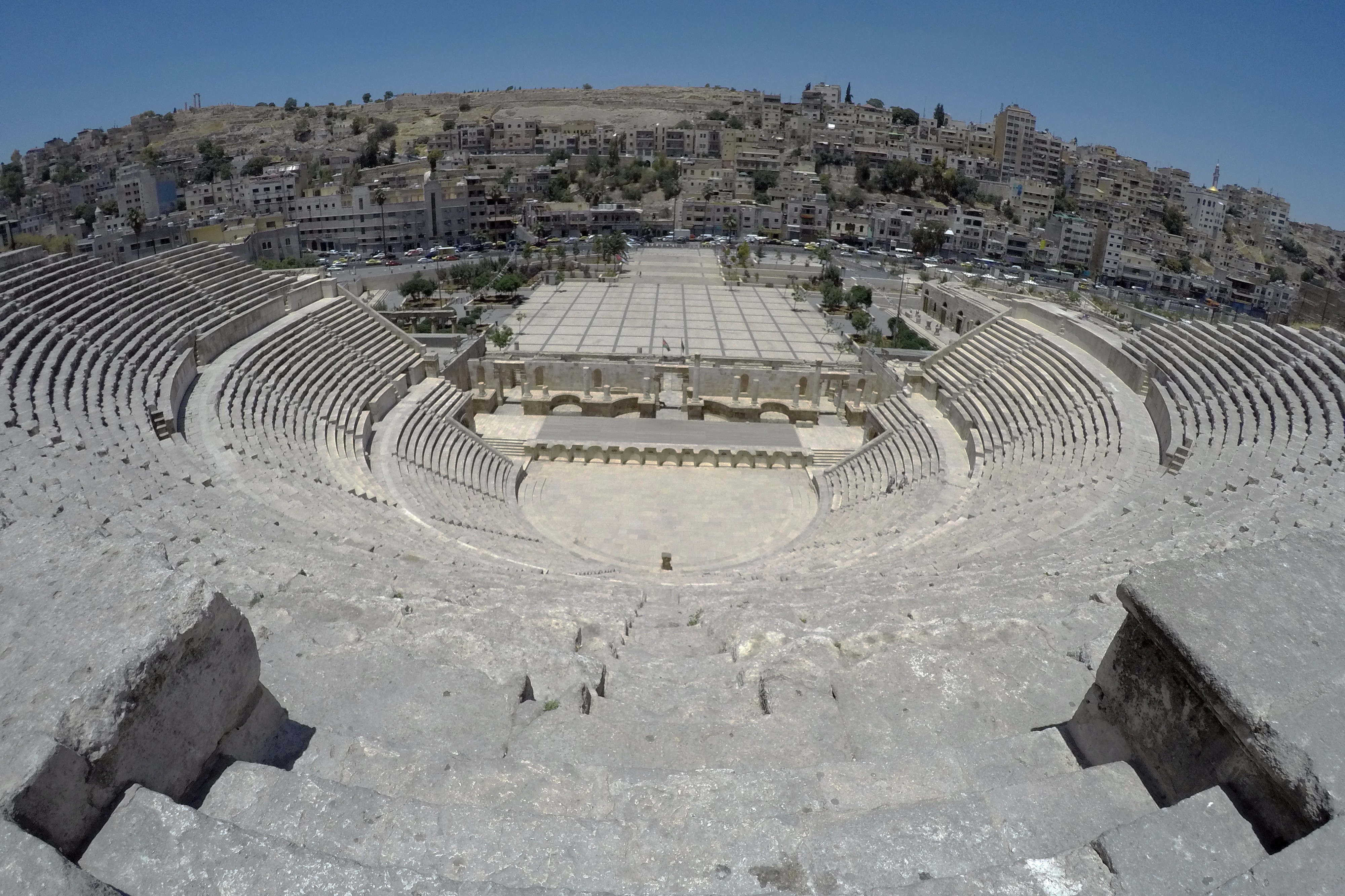 Amman amphitheatre wide shot