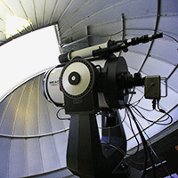 Telescope at Bayfordbury