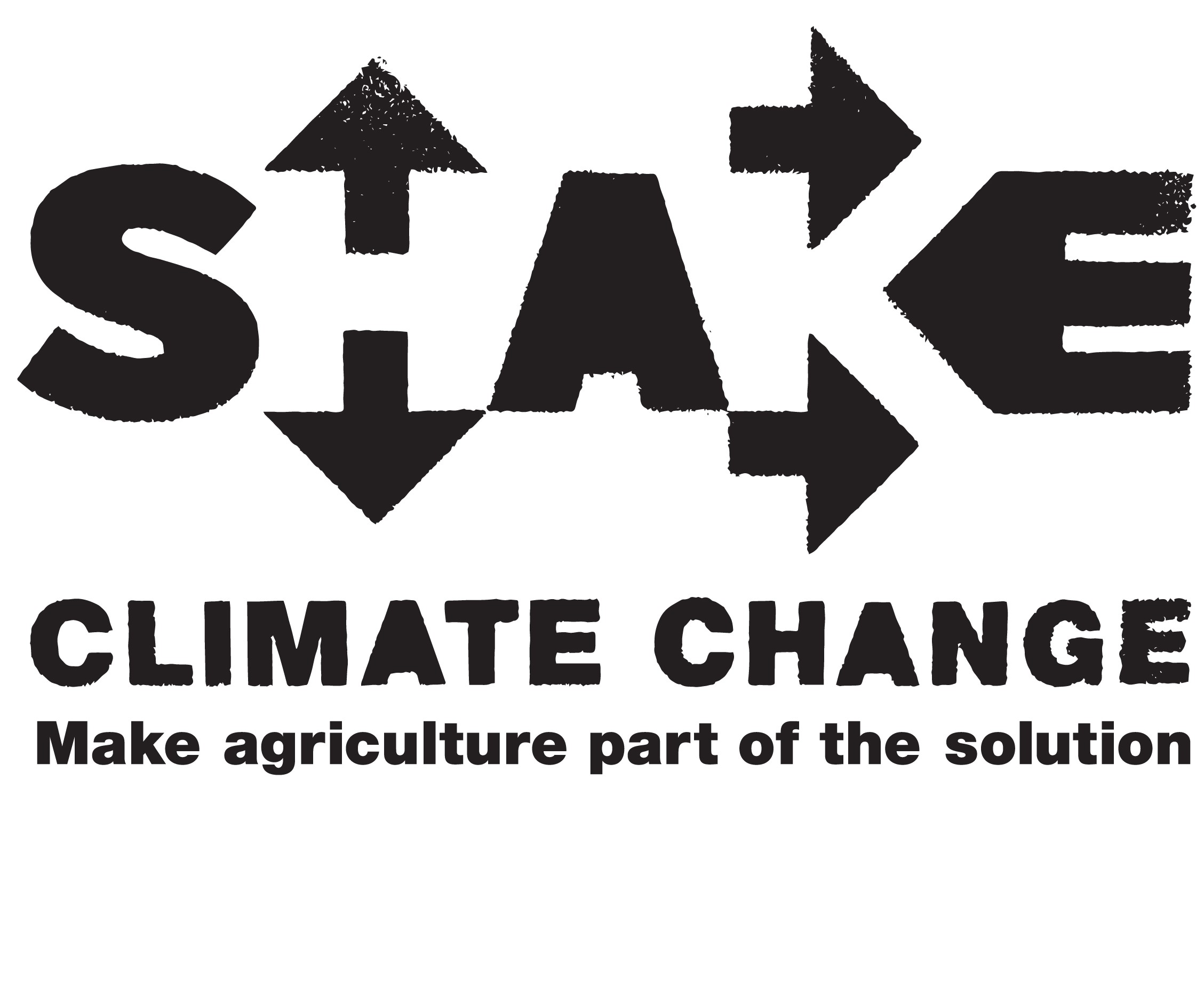 shake logo in black