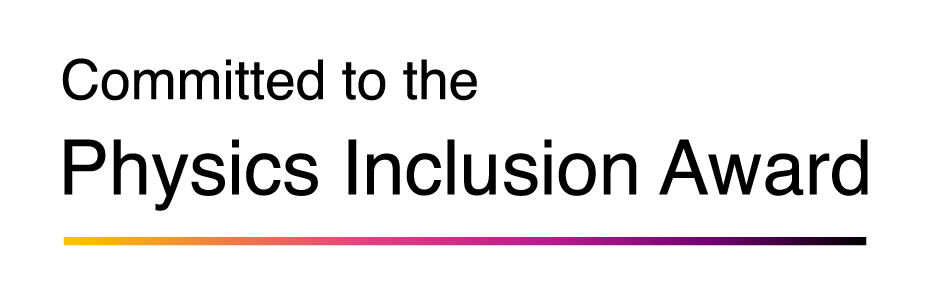 Committed to the Physics Inclusion Award logo