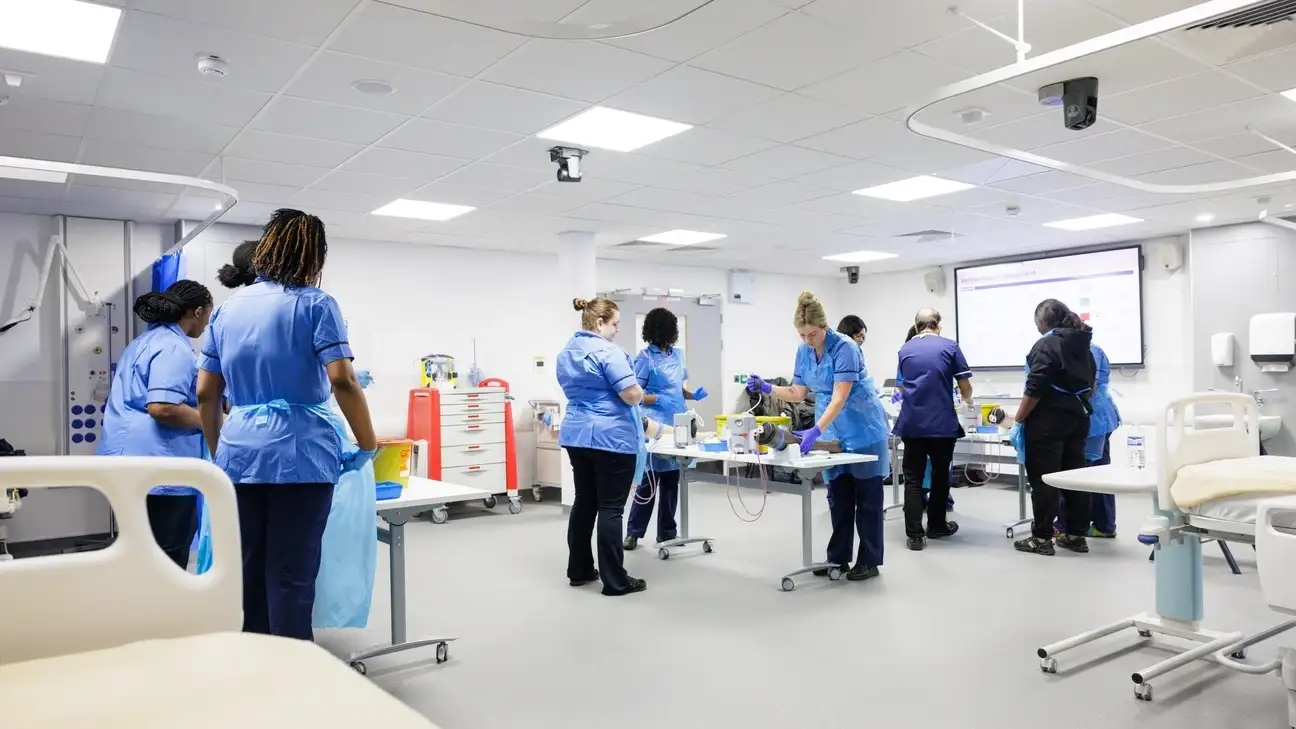 Nurses training 
