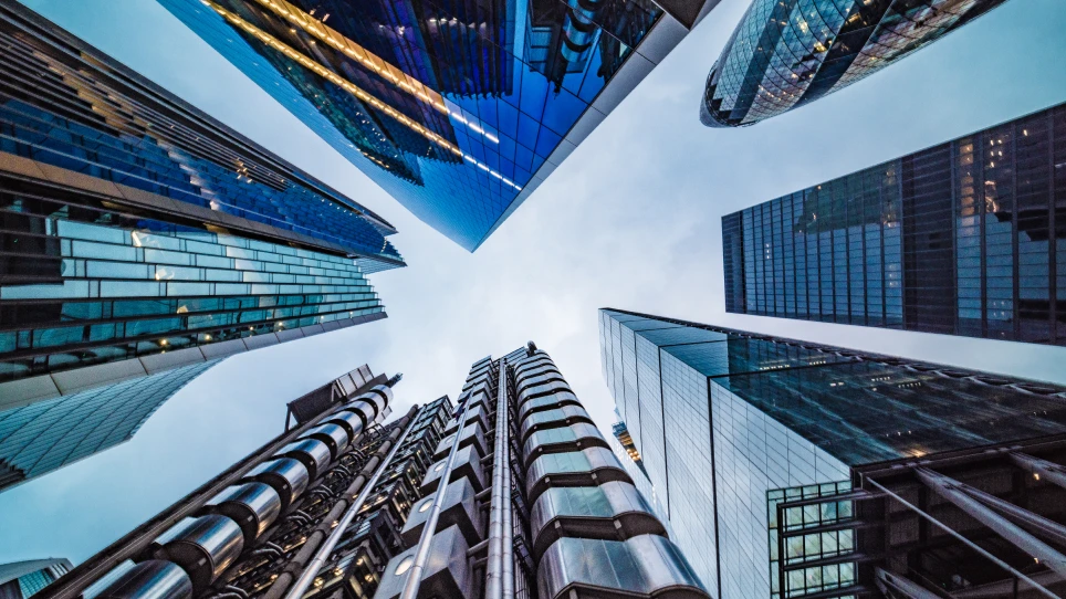 different buildings 