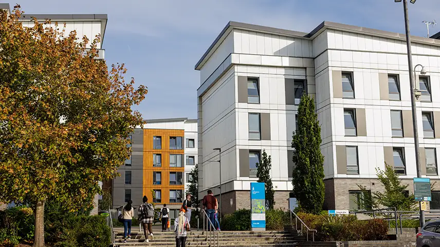 Image of campus building from outside