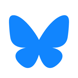 The BlueSky logo