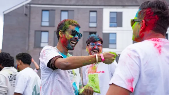 Students celebrating