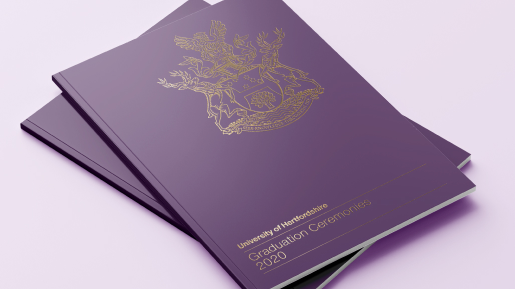 correct colour usage on a graduation publication