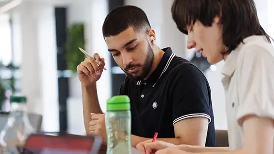Academic helping student