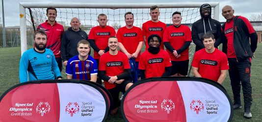 Special Olympics Great Britain and University of Hertfordshire partner to develop Unified Football team