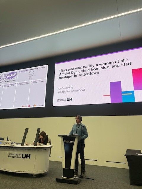 Daniel Grey presenting 