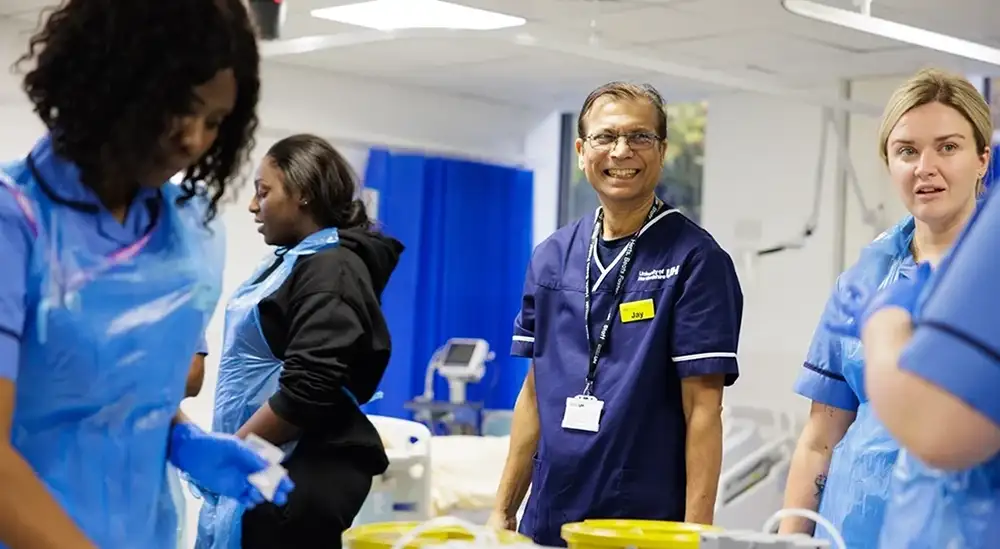 Nurses training