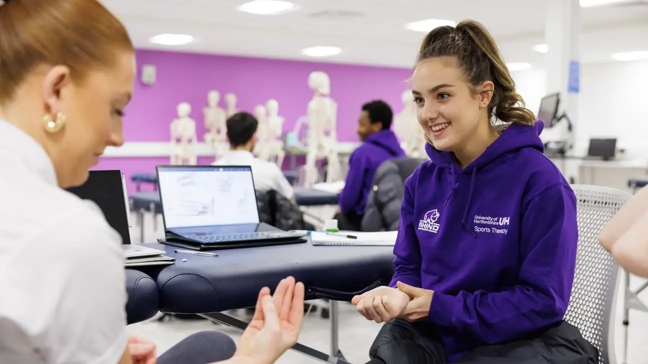 students using Biomechanics Lab, Institute of Sport 
