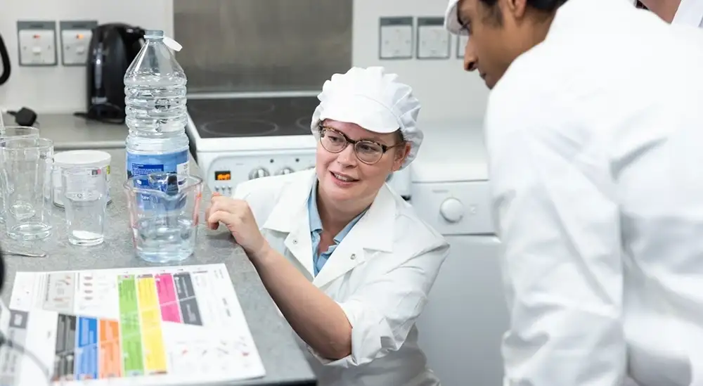 Students in lab