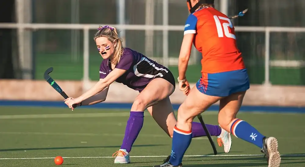 Person play Hockey