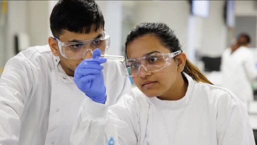 Students in Lab 