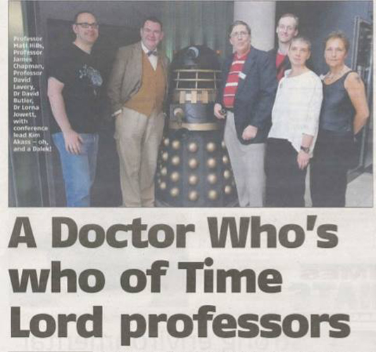 Doctor Who conference press coverage