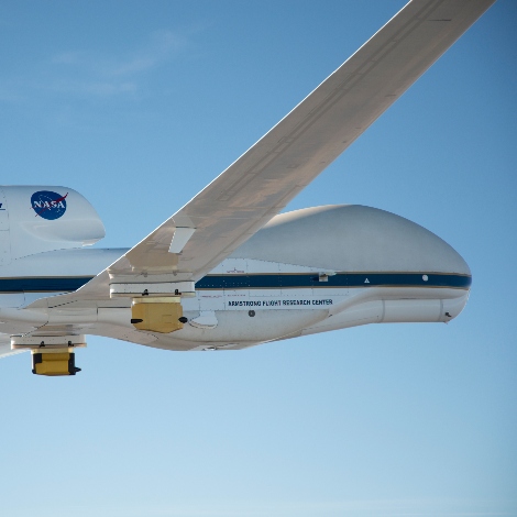 Nasa aircraft in space