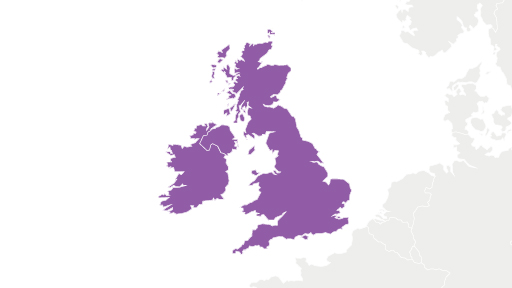 Graphic of the UK region