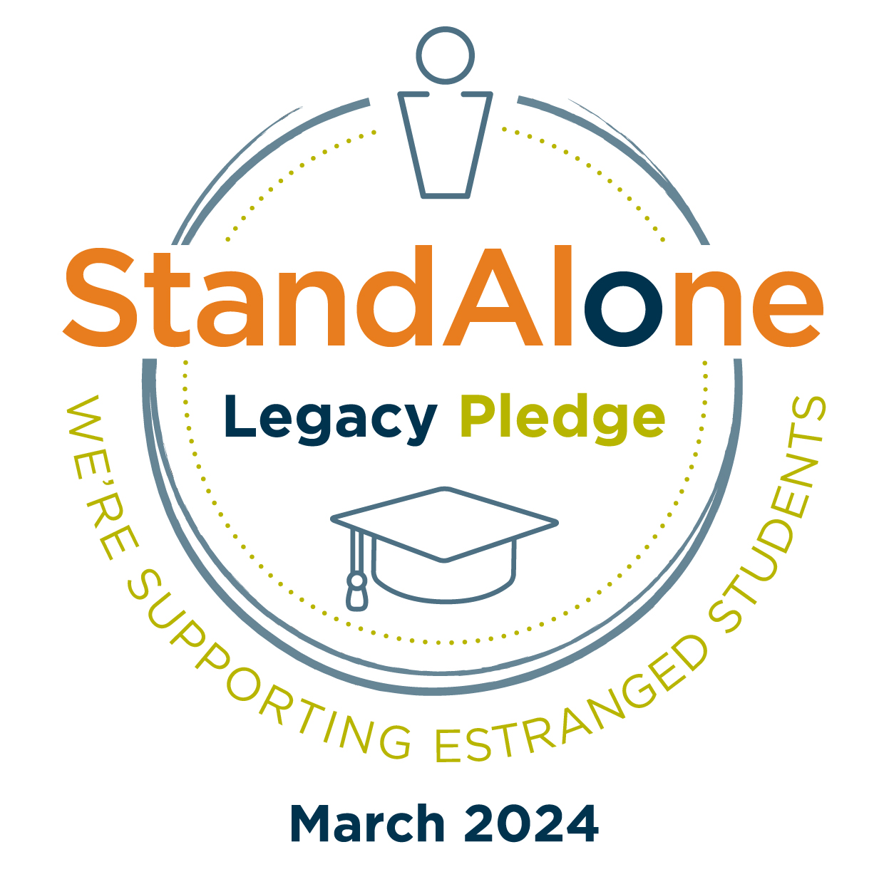 Stand Alone Legacy Pledge Logo