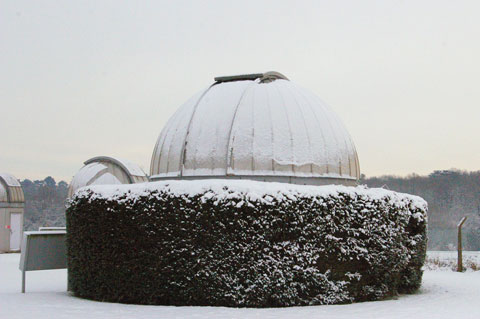 Bayfordbury in winter