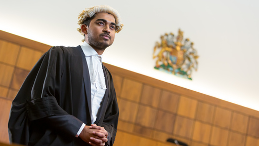 Black male lawyer