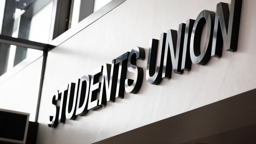 Student Union signage 