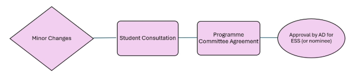 Minor changes diagram