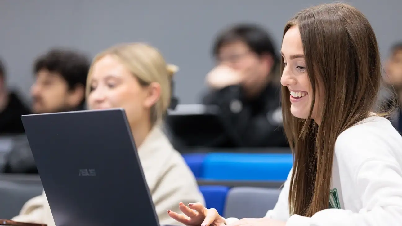 Students in lecture 