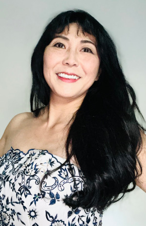 Portrait of woman smiling