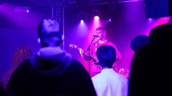 Person singing