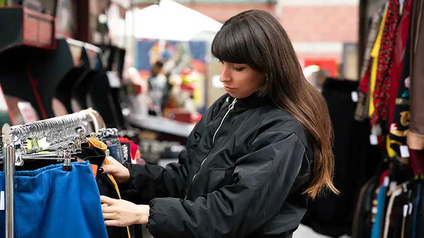 Person shopping
