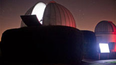 Our telescope domes opening